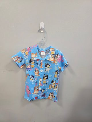 Blue Dog Button Down shirt