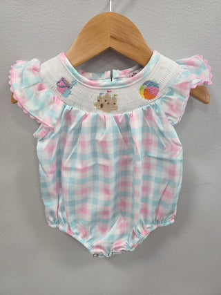 Beach Smocked Romper