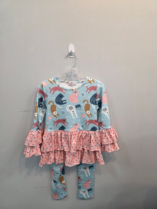 Playful Cats Pants set