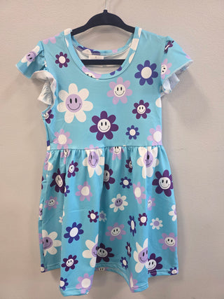 Happy Face Flower Dress