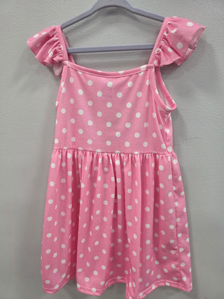 Pink Polka Dot Dress