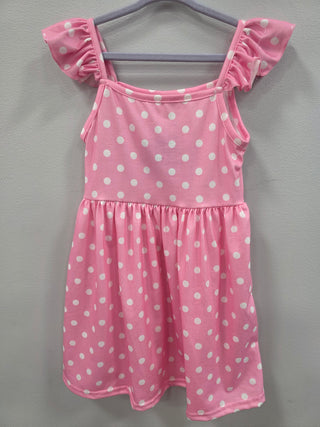Pink Polka Dot Dress