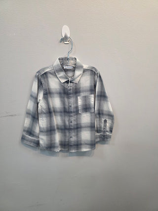 Light Blue Plaid Shirt