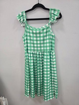 Green Gingham Dress
