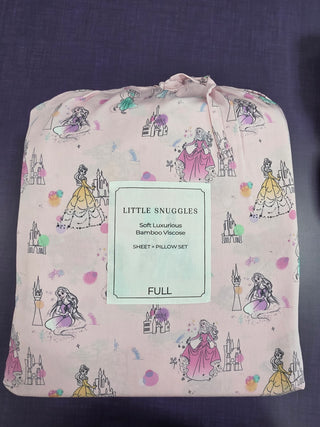 Pink Princess Full Sheet Set