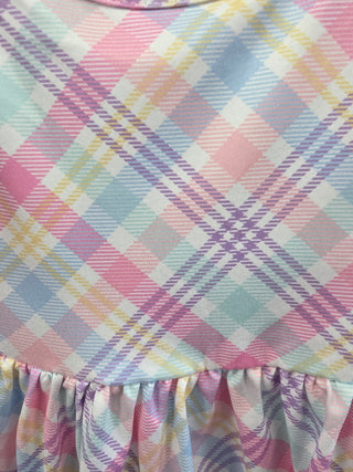 Pastel Plaid Dress