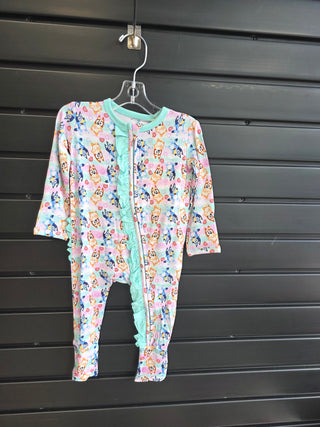 True Blue Romper