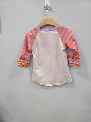 Jack O'Lantern Raglan Girls