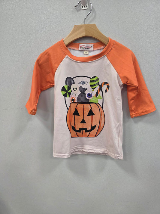 Jack O' Lantern Raglan