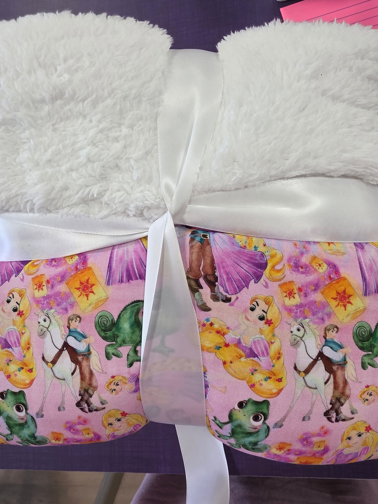 Tangled Plush Bamboo Blanket