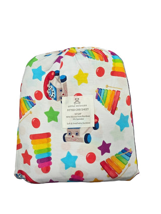 Vintage Toys Standard Crib Sheet
