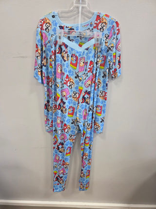Here Come the Grannies Short Sleeve Pants Bamboo Loungewear
