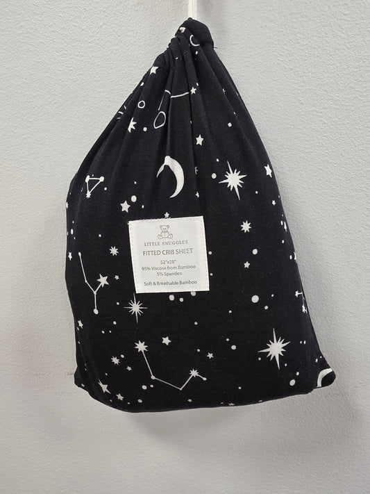 Constellation Fitted Crib Sheet