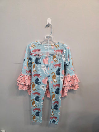 Playful Cats Pants set