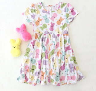 Peeps Short Sleeve Bamboo Dress