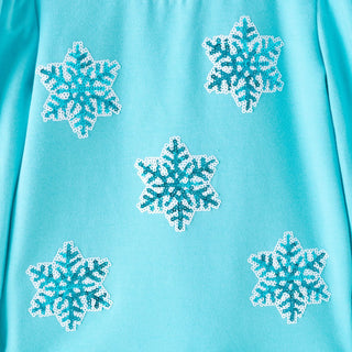 Snowflake Sequin Top