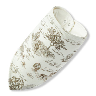 Luxe Stretch Kerchief Bib Country Toile