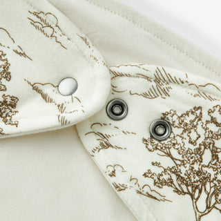 Luxe Stretch Kerchief Bib Country Toile