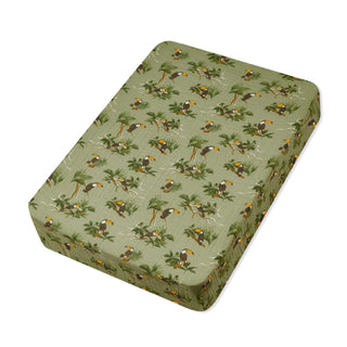 Organic Cotton Crib Sheet Toucan | Milkbarn