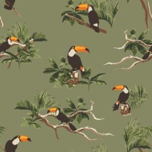 Organic Cotton Crib Sheet Toucan | Milkbarn
