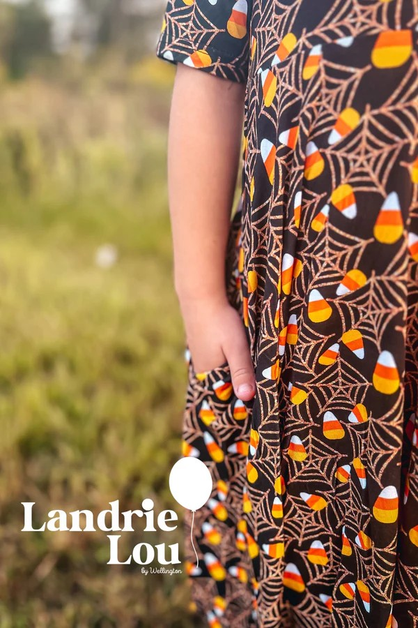 Spiderweb Bamboo Twirl Dress