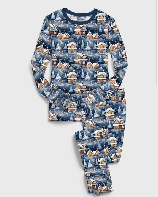 Winter Village Long Sleeve Loungewear