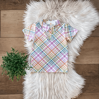Pink Pastel Polo