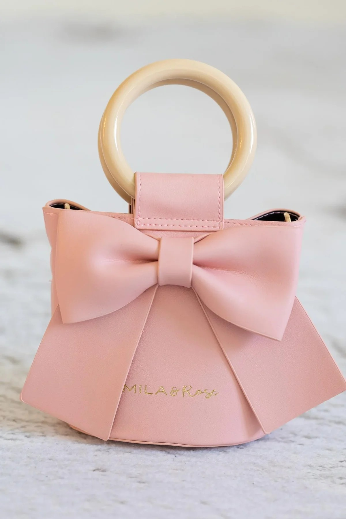 Rose Bow Purse